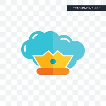 Supreme vector icon isolated on transparent background, supreme logo design Free Stock Illustration