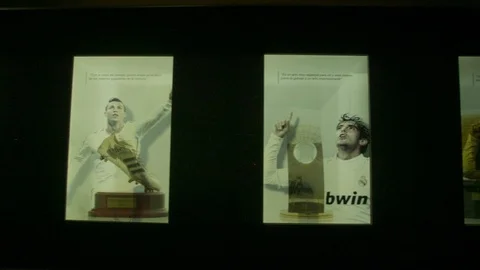 Сups of winners Stock Footage 108552133