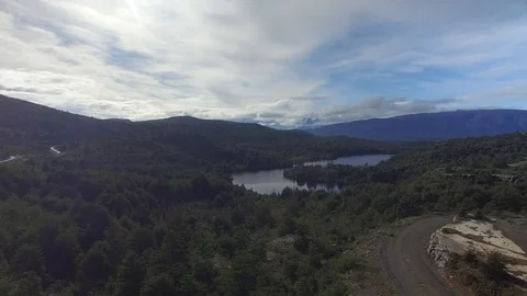 SUR DE CHILE - DRONE Stock Footage 89216685