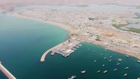 Sur Port Oman Stock Footage 168129075