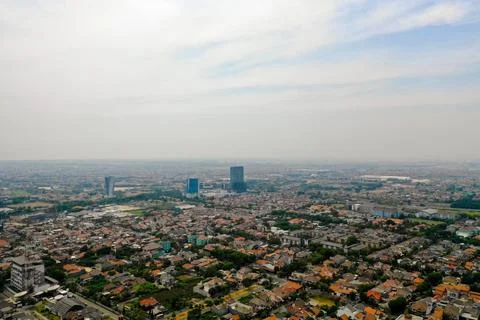 Surabaya capital city east java, indonesia 스톡 사진