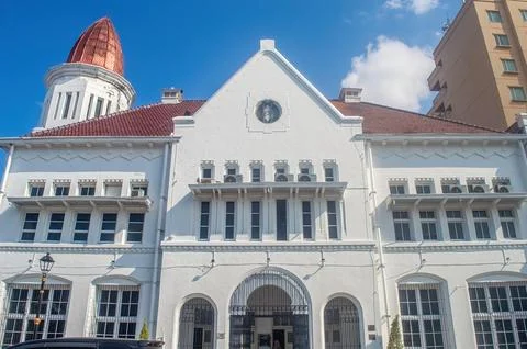 Surabaya, East Java, Indonesia - June 20 2024 "Historic Landmark - Exterior.. Stock Photos