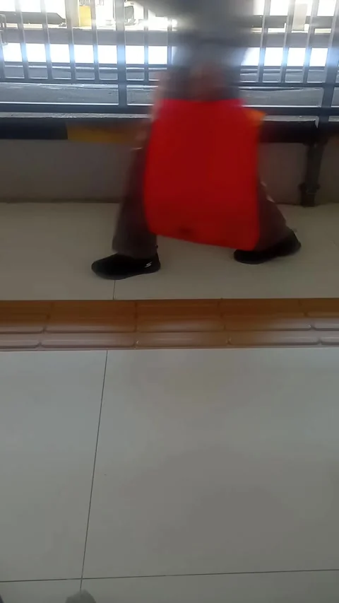 Surabaya East Java Indonesia. Train Journey: Departing. On June 17 2025 Stock Footage 313256944