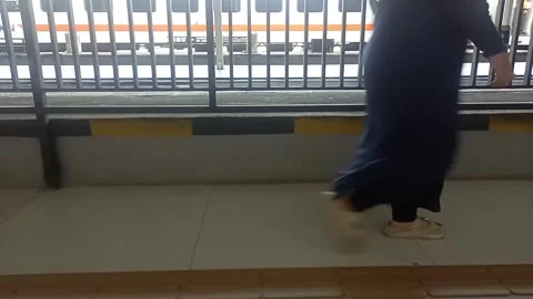 Surabaya East Java Indonesia. Train Journey: Departing. On June 17 2025 Stock-Footage 313257193