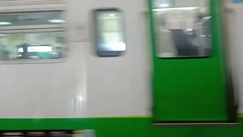 Surabaya East Java Indonesia. Train Journey: Departing. On June 17 2025 Stock Footage 313259125