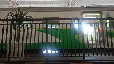 Surabaya East Java Indonesia. Train Journey: Departing. On June 17 2025 Stock Footage 313259545