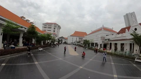 Surabaya Square visitor activities Stock-Footage 278962766