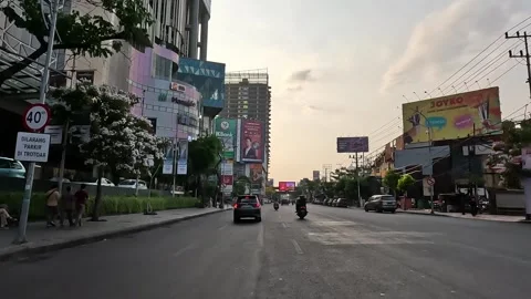 Surabaya street Stock Footage 287933909