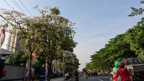Surabaya street Stock Footage 287933979