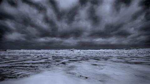 Surf and Sky Stock Photos