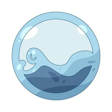 Surf badge Ilustração Stock