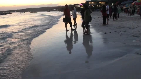 Surf Beach Video stock 243368572