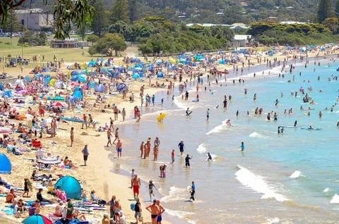 Surf Beach - Lorne Stock Photos