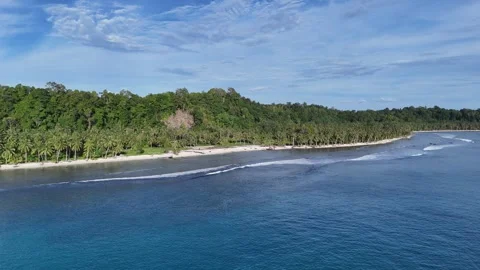 Surf, Beach, Paradise, Indonesia Stock-Footage 344115565