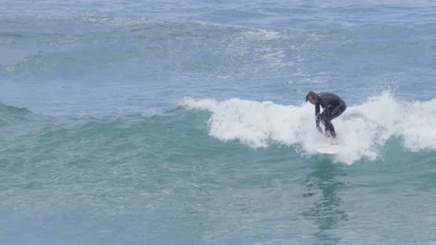 Surf, Bells Beach, Australia Stock Footage 154560941