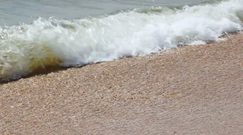Surf on the black sea Stock Footage 67991837