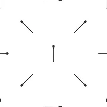 Surf board paddle pattern seamless vector Stock Illustration