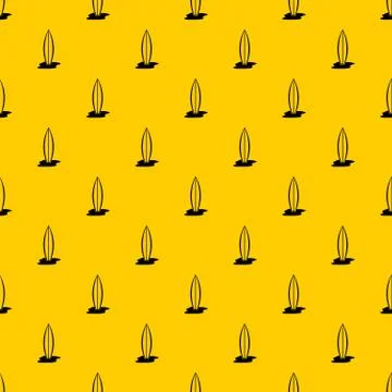 Surf board pattern Stock Illustration