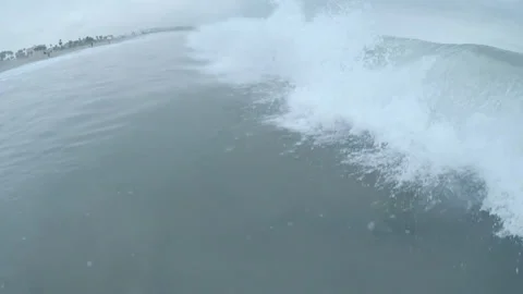 Surf Board POV 08 Stock Footage 174848123