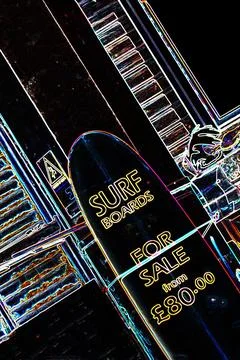 Surf Boards Stock Illustration