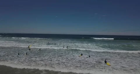 Surf Camp in Australia 13 Stock Footage 159100188