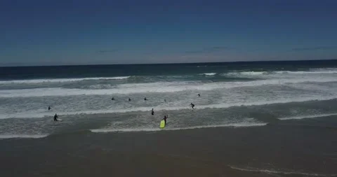 Surf Camp in Australia 6 Stock Footage 159100286