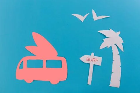 Surf car on the beach Stock Photos