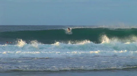 Surf close out  Stock Footage 265048