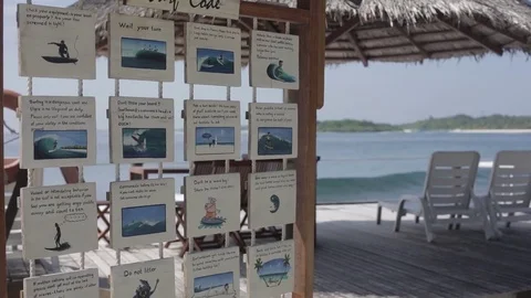 Surf code. Surf the center Stock Footage 73988340