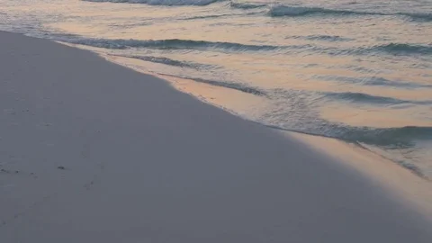 Surf Edge and Sand Stock Footage 84985273
