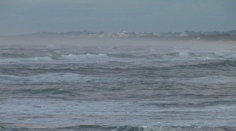 Surf haze HQ Stock Footage 495423