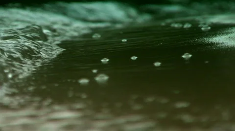 Surf macro shot 1 Stock Footage 523907