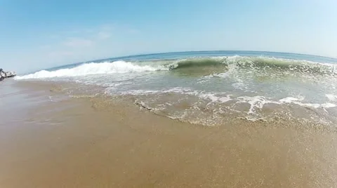 Surf malibu beach break10 Stock-Footage 11802199