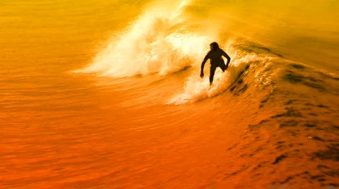 Surf mb warmgrad Stock-Footage 712294