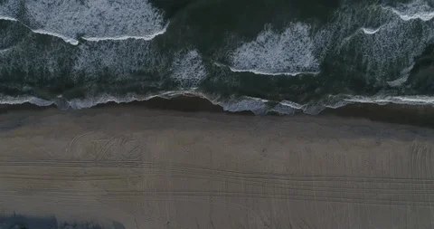 Surf Meets Beach Stock Footage 128534399