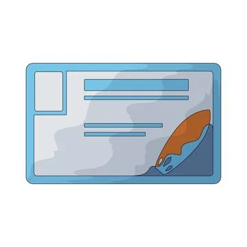 Surf membership illustration Stock Illustration