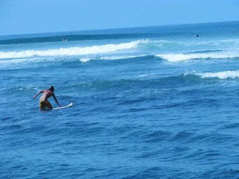 Surf men Stock Photos