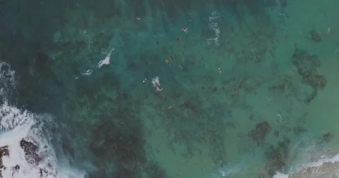 Surf Overhead Stock Footage 121597393