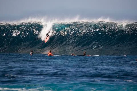 Surf race Stock Photos