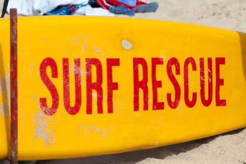 Surf Rescue Foto stock
