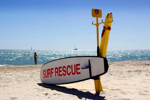 Surf Rescue Foto stock