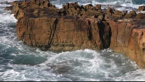 Surf rock Stock Footage 8840105