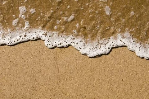 Surf on the sand Stock Photos