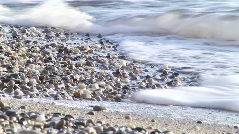 The surf of the sea Stock Footage 88489604