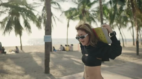 Surf Skate Board Stock Footage 147929277