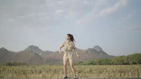 Surf Skate Board Stock Footage 148127629