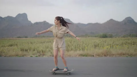 Surf Skate Board Stock Footage 148134176