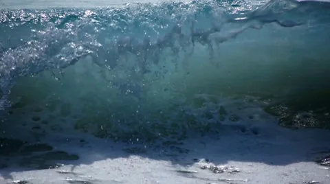 Surf slow motion 1 Stock Footage 10803760