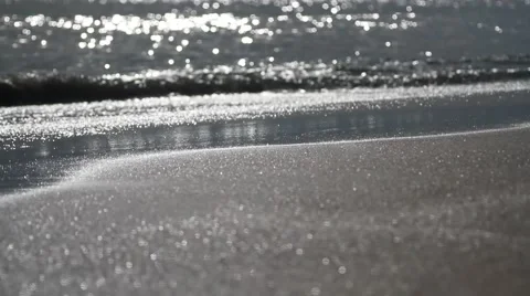 Surf at sunset Stock Footage 56799562