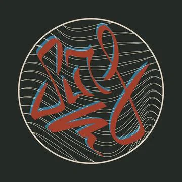 Surf typography, t-shirt graphics, Abstract, poster, print, banner, flyer, po Stock Illustration